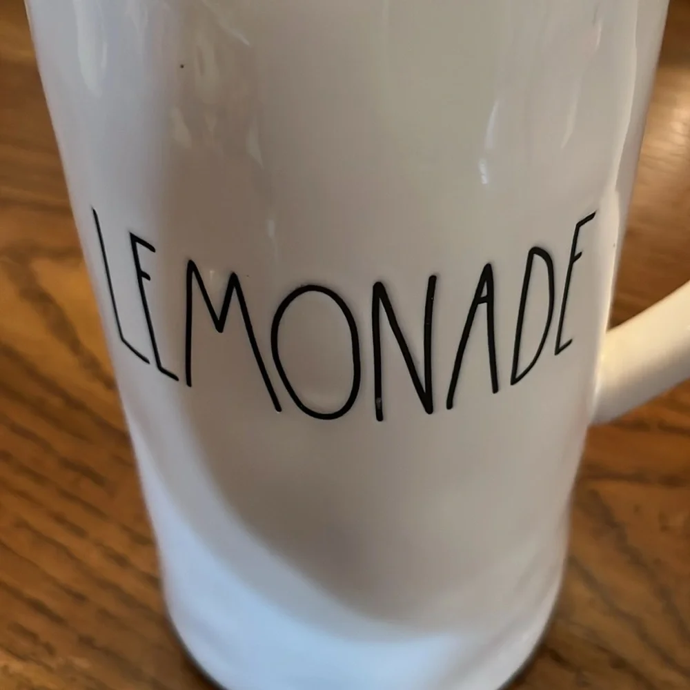 Rae Dunn LEMONADE‎ Ceramic Pitcher
